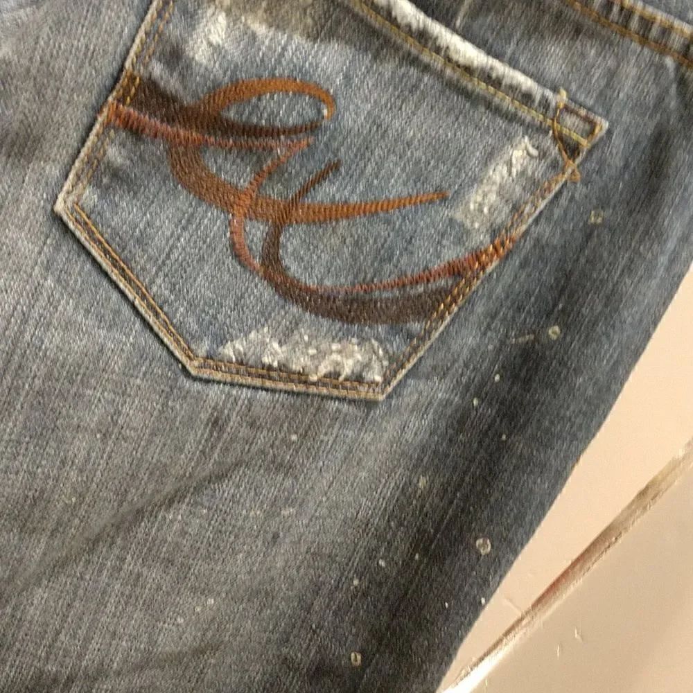 Stella Distressed Express Jeans Size 8 - Picture 2 of 8